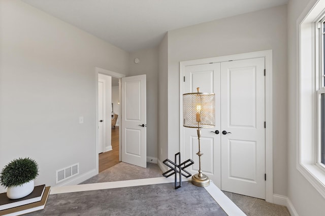 bedroom featuring a closet