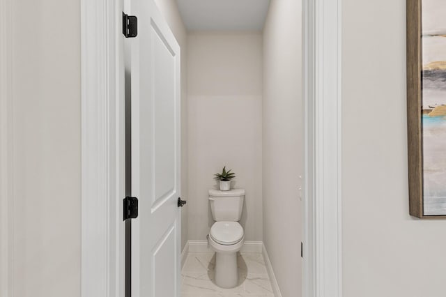 bathroom with toilet