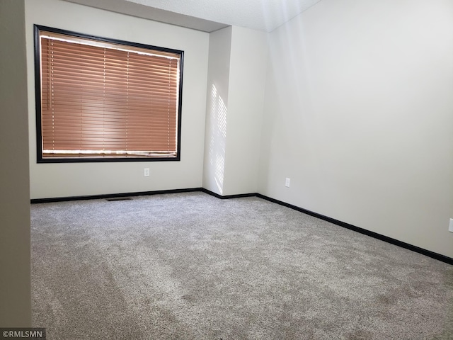 spare room with carpet flooring