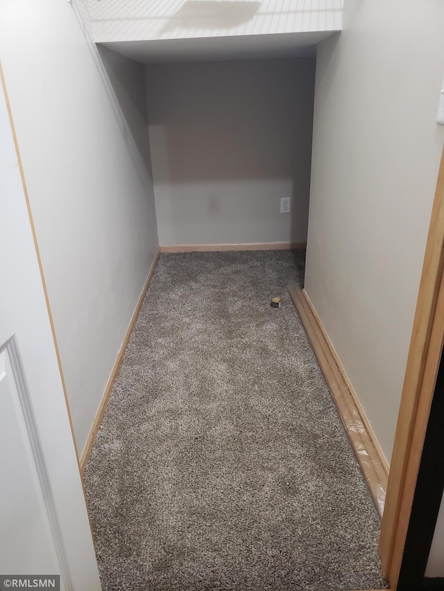 unfurnished room featuring carpet floors