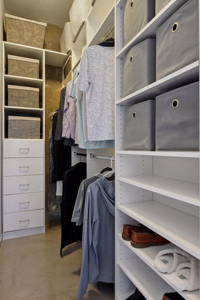 view of spacious closet