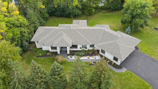 aerial view
