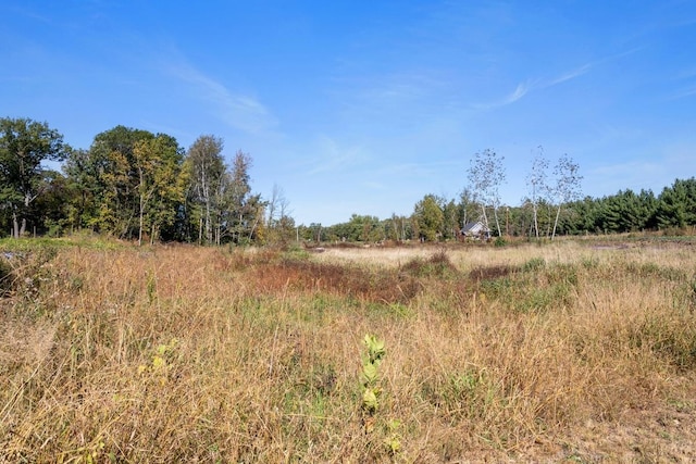 view of landscape with a rural view