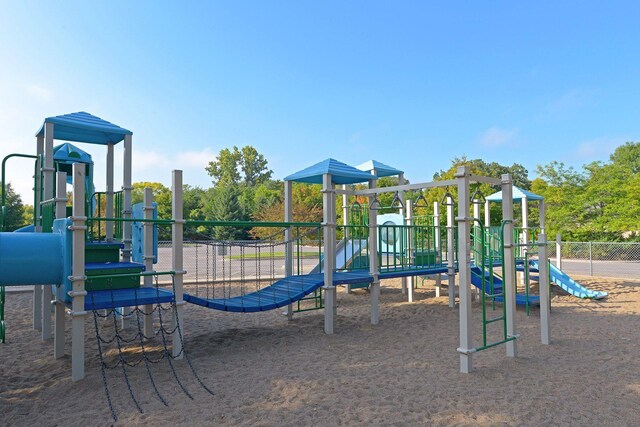 view of play area