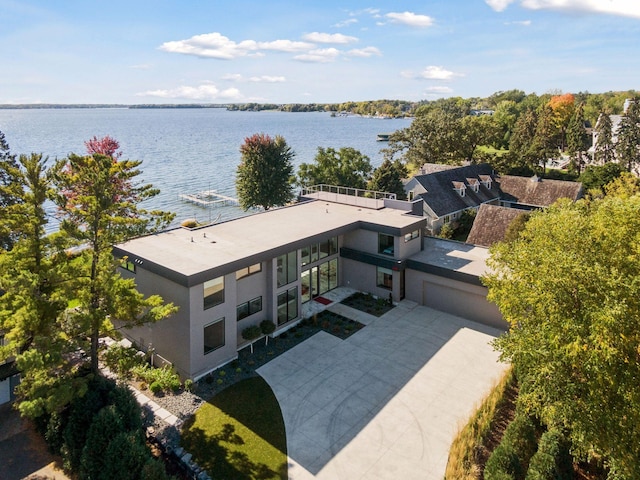 1225 Shoreline Dr, Orono, MN 55391 - view from above of property featuring a large body of water