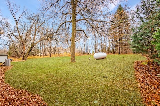 11421 Abby Ln NW, Alexandria, MN 56308 - view of green lawn with central AC