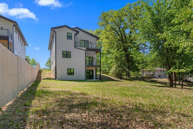 3828 Northern Ave, Spring Park, MN 55384 - rear view of house featuring a balcony