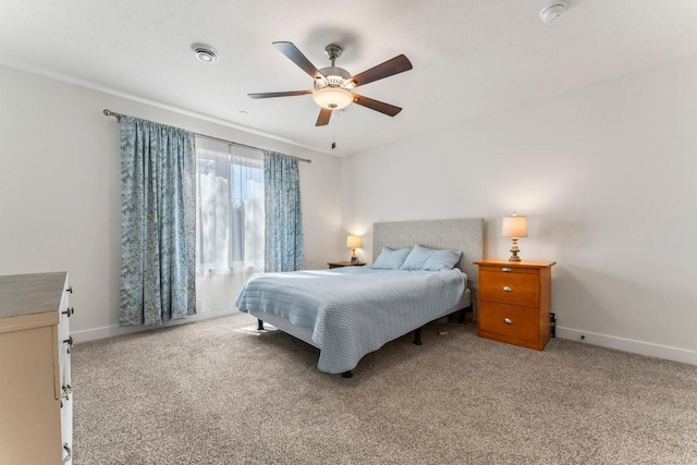 646 Shardlow Pl NE, Byron, MN 55920 - carpeted bedroom with baseboards and ceiling fan
