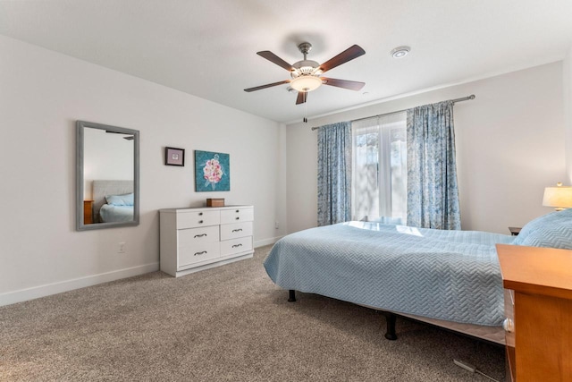 646 Shardlow Pl NE, Byron, MN 55920 - carpeted bedroom with baseboards and a ceiling fan