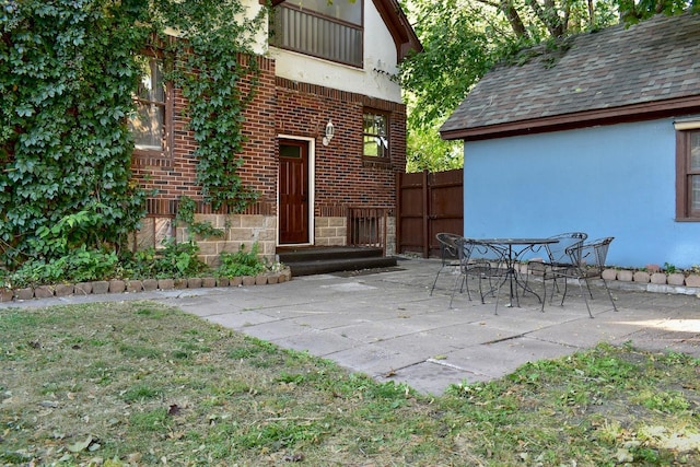 view of patio