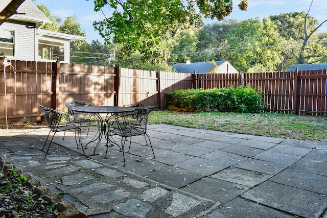 view of patio