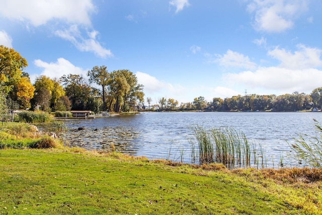 property view of water