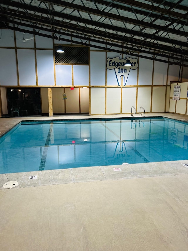 view of indoor community pool