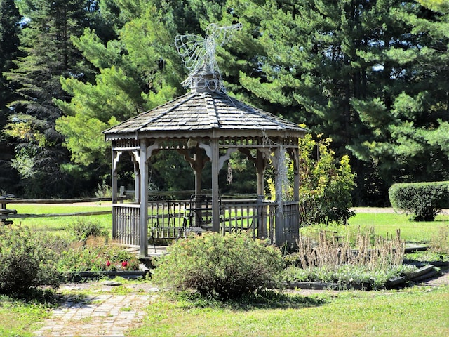 surrounding community featuring a gazebo