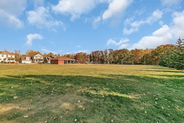 2008 11th St N, Sartell, MN 56377 - view of yard featuring a sport area