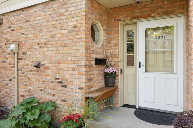 view of property entrance