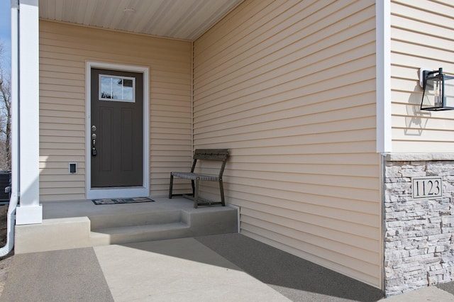 view of property entrance