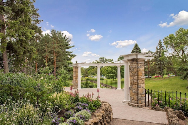 view of gate