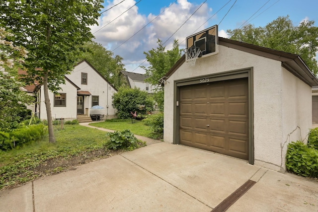 5025 16th Ave S, Minneapolis, MN 55417 - detached garage with concrete driveway