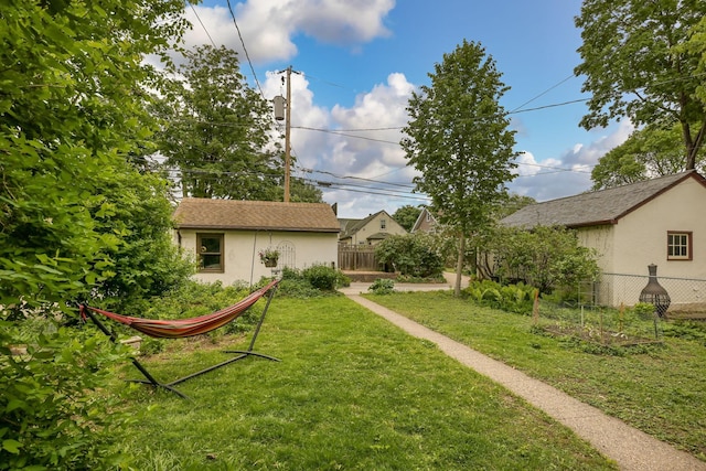 5025 16th Ave S, Minneapolis, MN 55417 - view of yard featuring an outbuilding