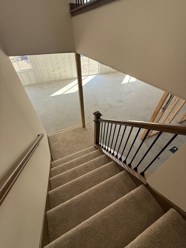 13077 Opal St NE, Blaine, MN 55449 - stairway with carpet