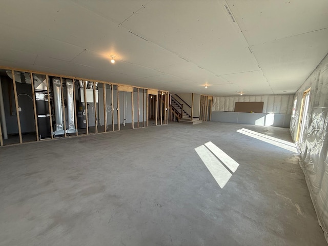 13077 Opal St NE, Blaine, MN 55449 - below grade area featuring stairway