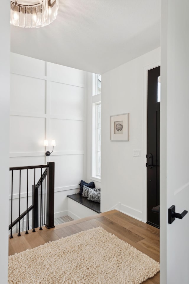 bedroom featuring light hardwood / wood-style floors