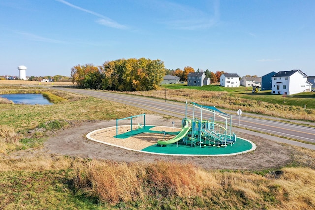 surrounding community with playground community