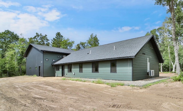 view of back of property