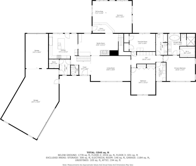 301 22nd St NW, Austin, MN 55912 - room layout