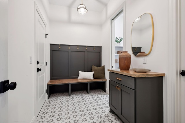 view of mudroom