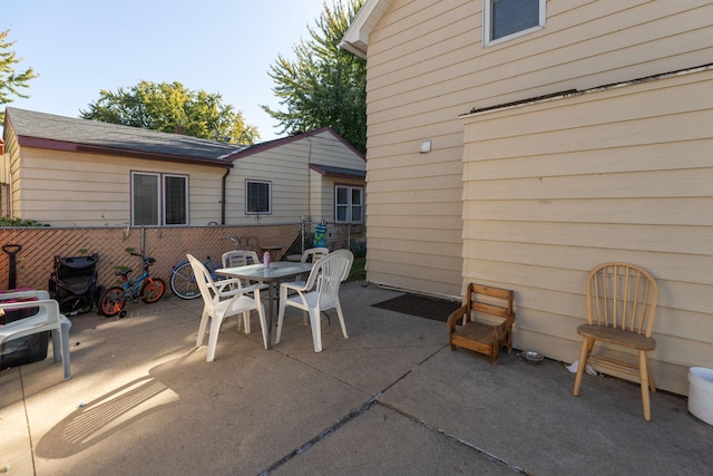 view of patio / terrace