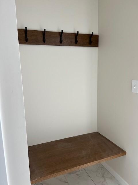 view of mudroom