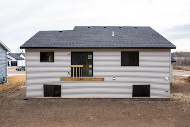 view of rear view of house