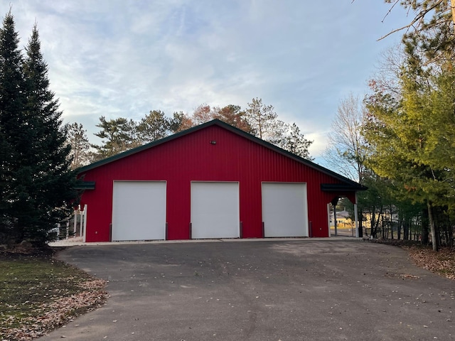 40038 Pearl St, Emily, MN 56447 - view of detached garage