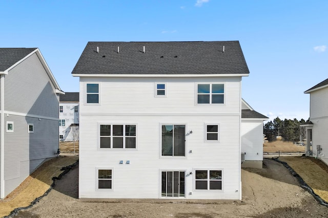 view of rear view of house