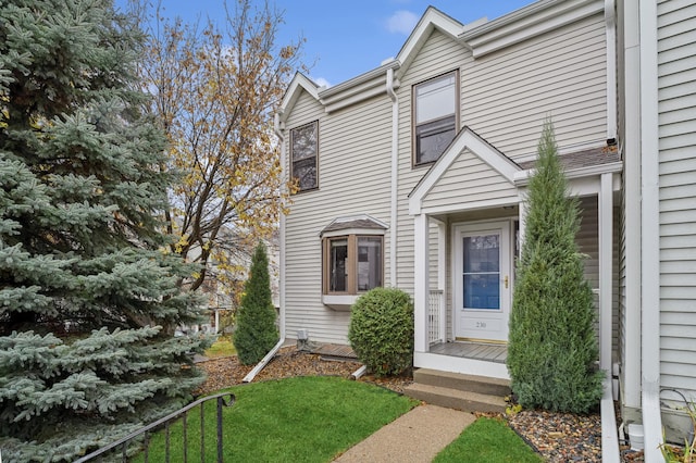 view of townhome / multi-family property