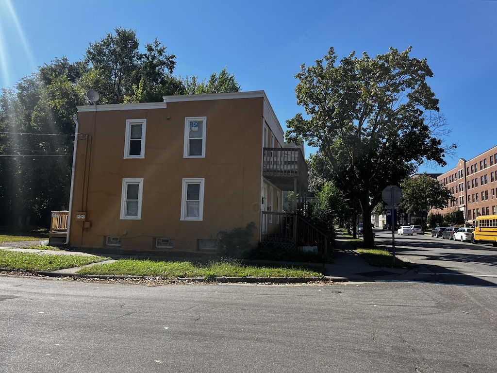 view of property exterior