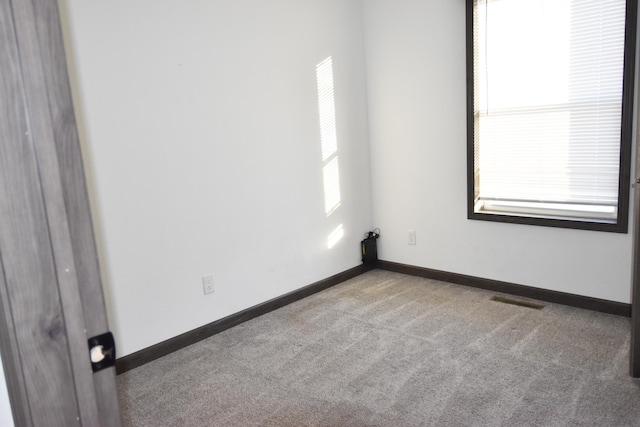 empty room with carpet and plenty of natural light