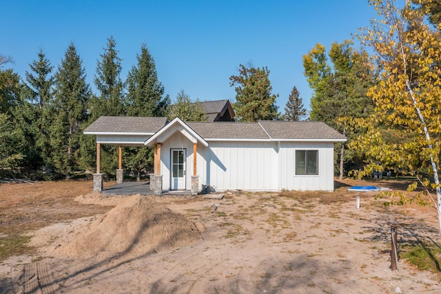 view of front of house