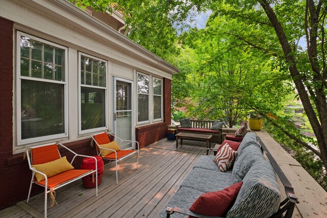 1920 Pillsbury Ave S, Minneapolis, MN 55403 - deck featuring an outdoor living space