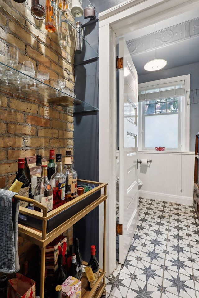 1920 Pillsbury Ave S, Minneapolis, MN 55403 - bar area featuring tile patterned floors