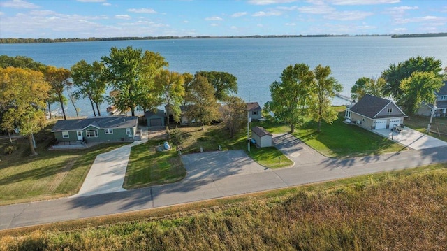 8737 123rd Ave SE, Lake Lillian, MN 56253 - aerial view of property and surrounding area featuring a large body of water