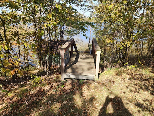 view of outdoor structure