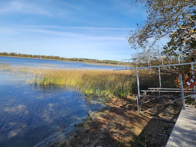 property view of water
