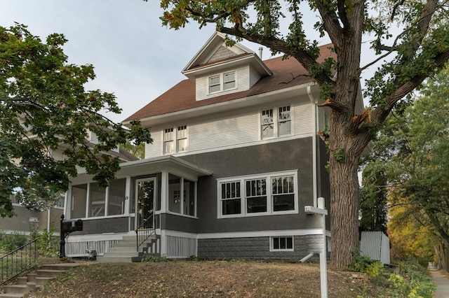 view of front of house