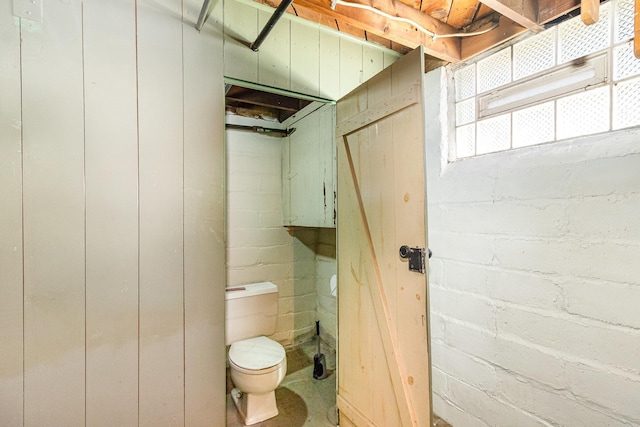 bathroom with toilet