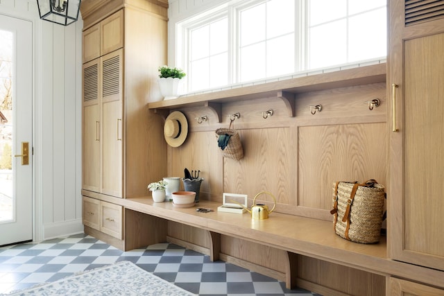 view of mudroom