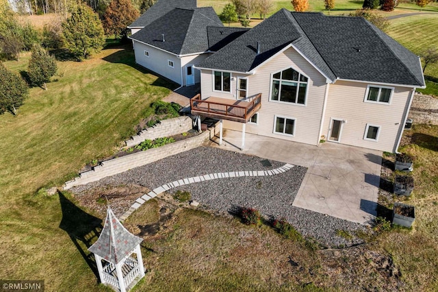 44154 Skogman Lake Rd, Fish Lake Twp, MN 55008 - bird's eye view