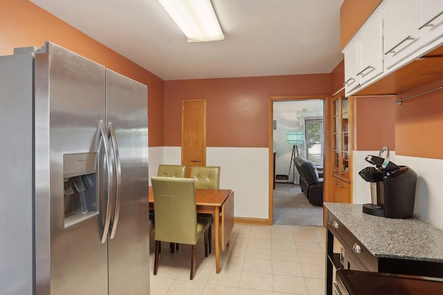 3522 Benjamin St NE, Minneapolis, MN 55418 - dining area with light tile patterned floors